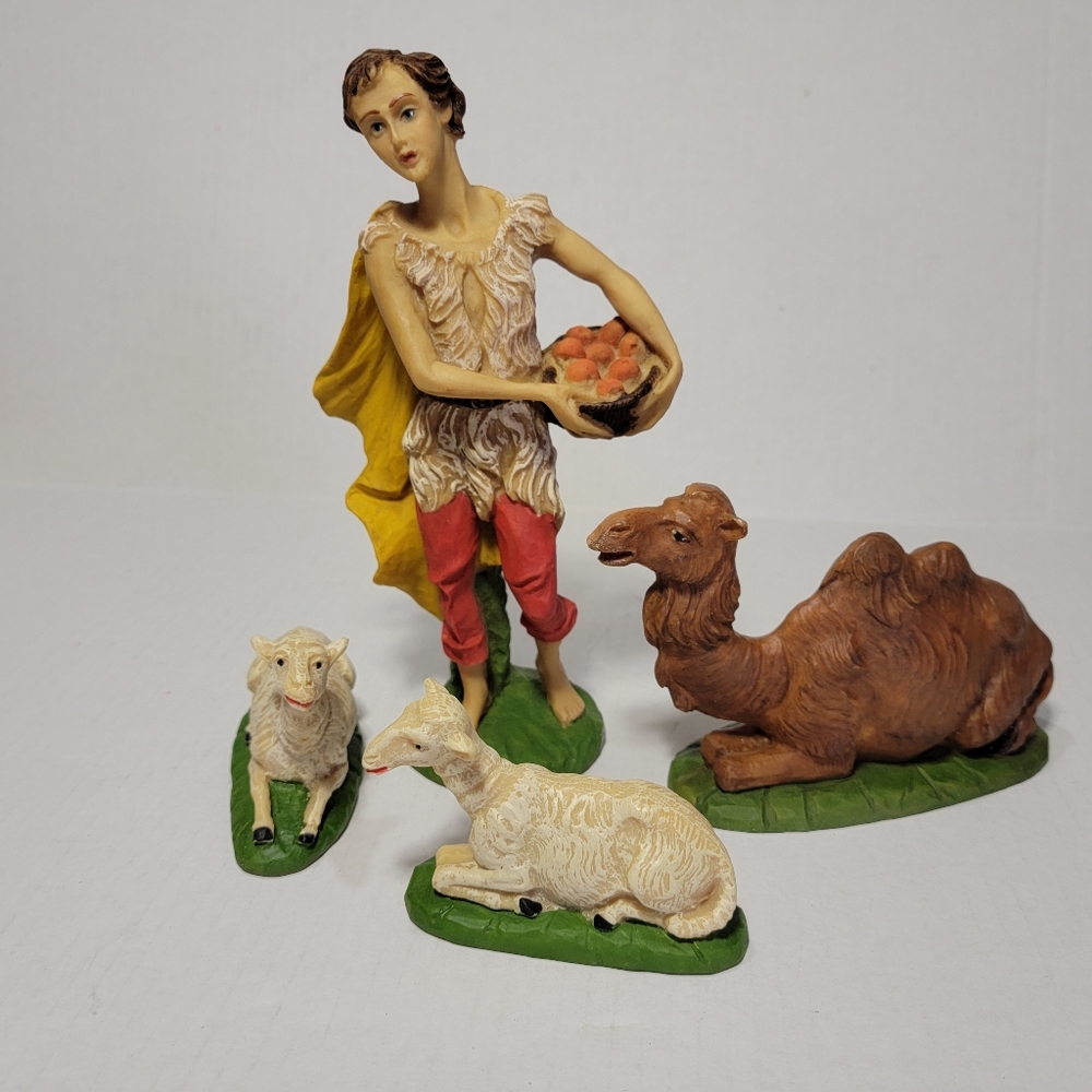 Vintage Sears Roebuck Shepherd Natvity Italy